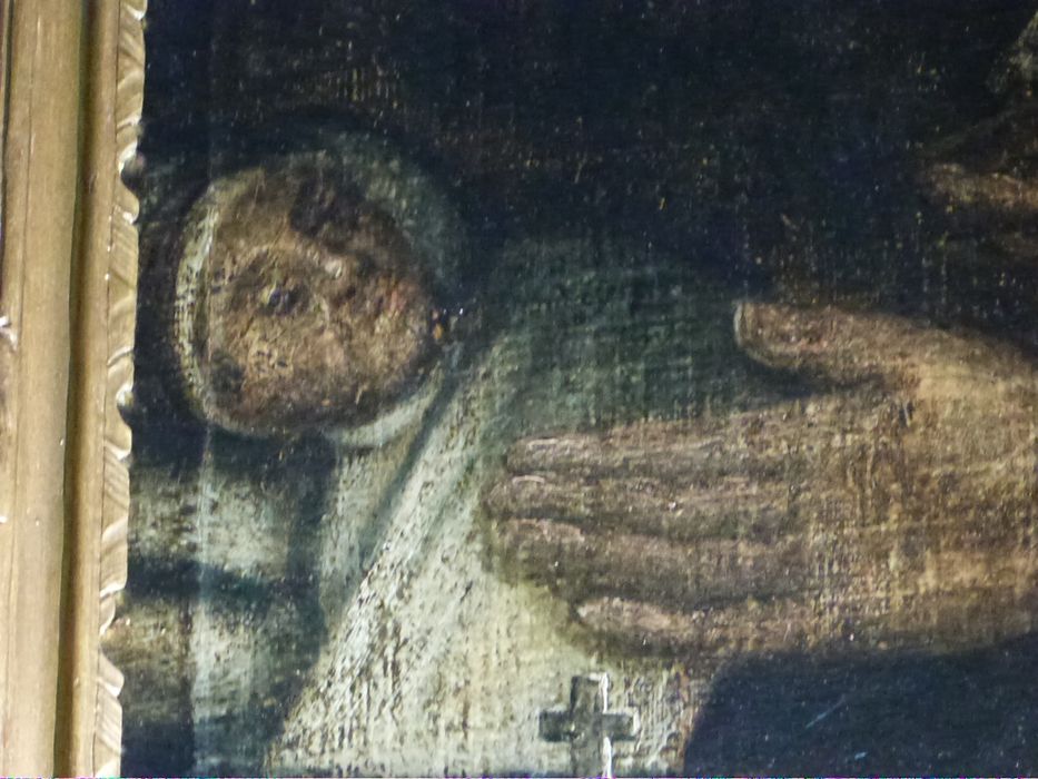 tableau : Chanoine Champereux, détail - © Ministère de la Culture (France), Conservation des antiquités et des objets d’art du Jura – Tous droits réservés