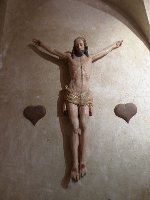 statue : Christ - © Ministère de la Culture (France), Conservation des antiquités et des objets d’art du Jura – Tous droits réservés