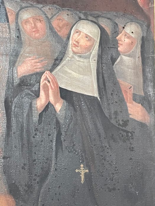 tableau : Sainte Ursule, détail
