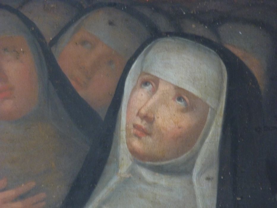 tableau : Sainte Ursule, détail