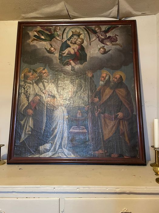 tableau : Donation du scapulaire