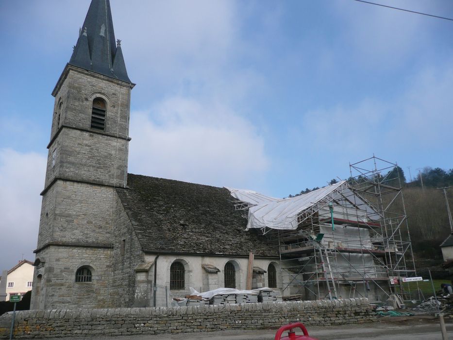 façade latérale sud