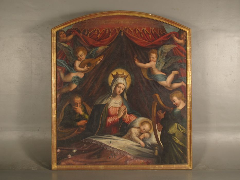 tableau : Sommeil de l'Enfant Jésus (le)