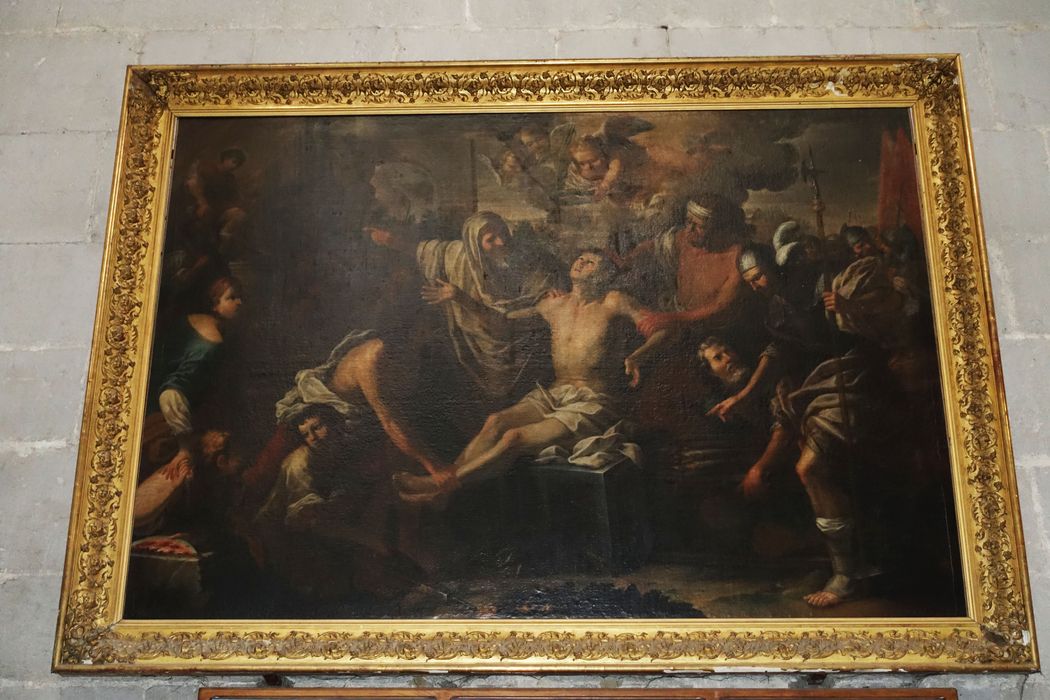 tableau : Martyre de saint Laurent