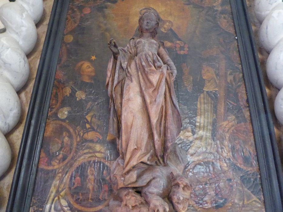 statue : Sainte Marguerite