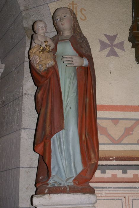 statue : Vierge à l’Enfant