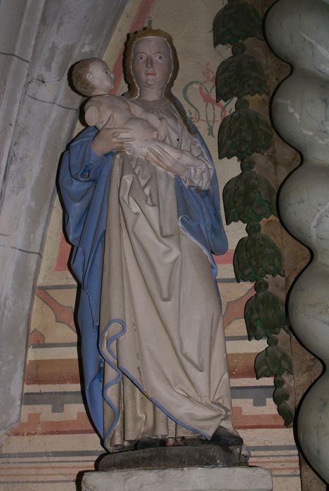 statue :  Vierge à l’Enfant