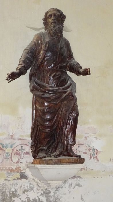 2 statues : Saint Pierre, Saint Paul