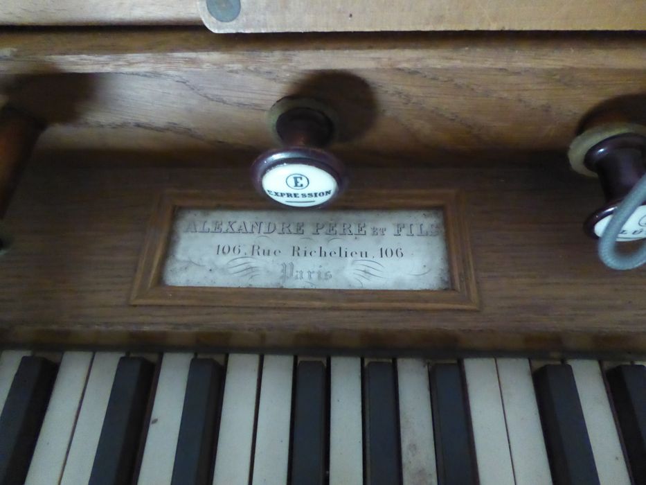harmonium, détail