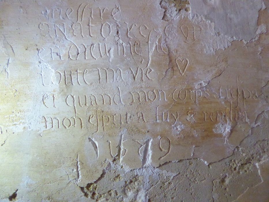 détail d’un graffiti