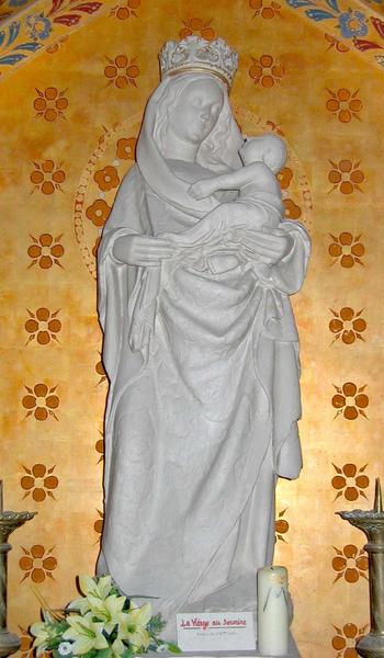 statue : Vierge à l'enfant