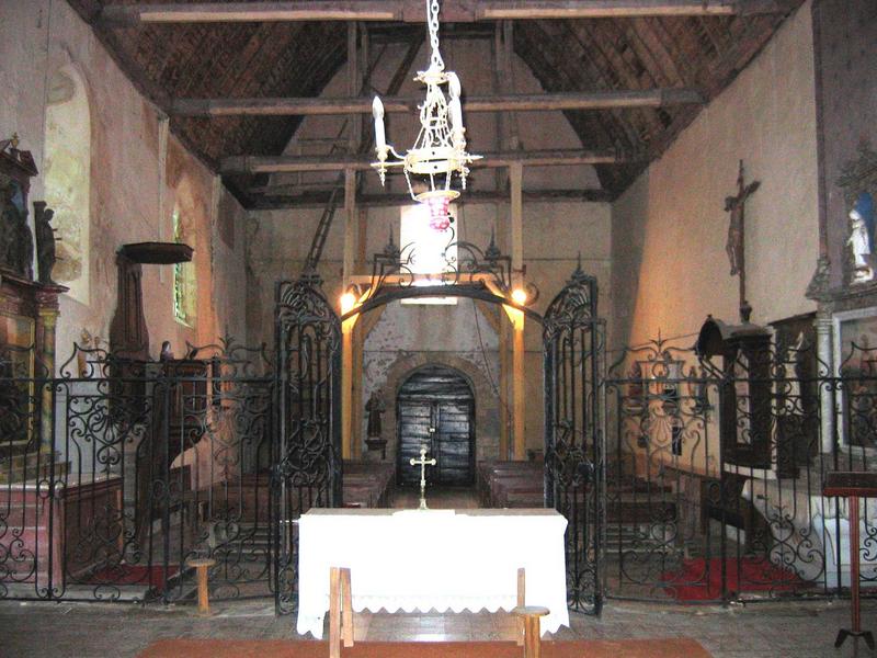 vue générale de la clôture de choeur