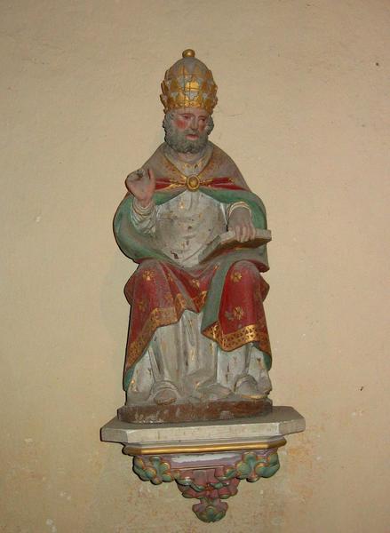 vue générale de la statue : saint Pierre