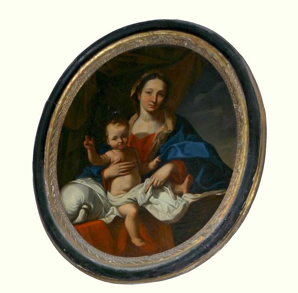 tableau : Vierge à l'Enfant - © Ministère de la Culture (France), Conservation des antiquités et des objets d'art du Loir-et-Cher, tous droits réservés