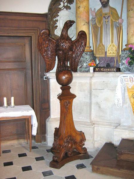 vue générale du lutrin (aigle-lutrin) - © Ministère de la Culture (France), Conservation des antiquités et des objets d'art du Loir-et-Cher, tous droits réservés 