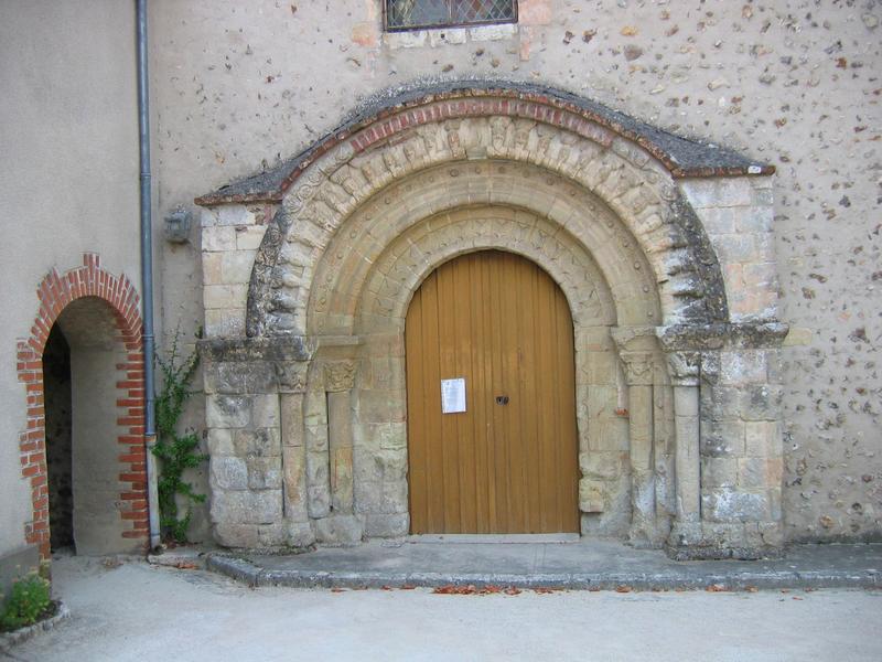 porche occidental, vue générale