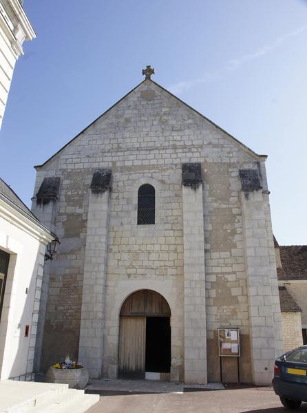 église Saint Pierre : vue générale, façade occidentale