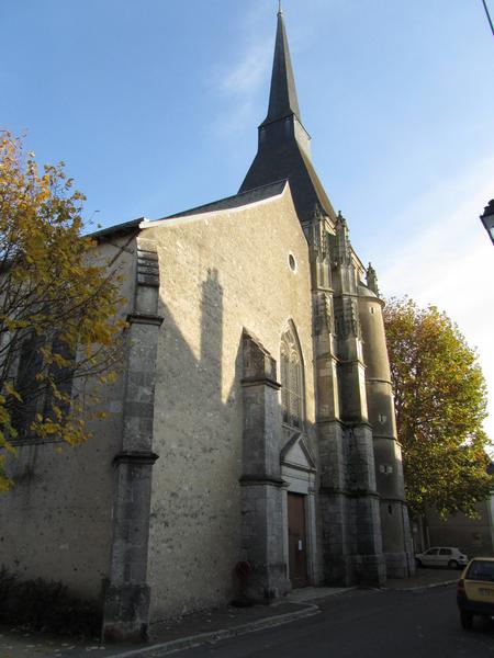 église : vue générale, façade occidentale