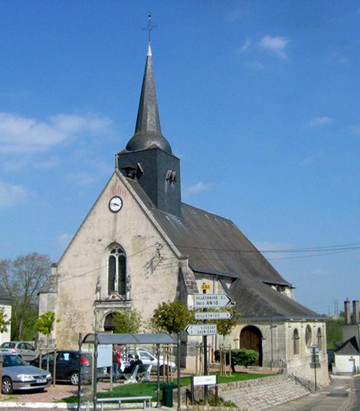 église Saint Jean-Baptiste : vue générale, façade occidentale