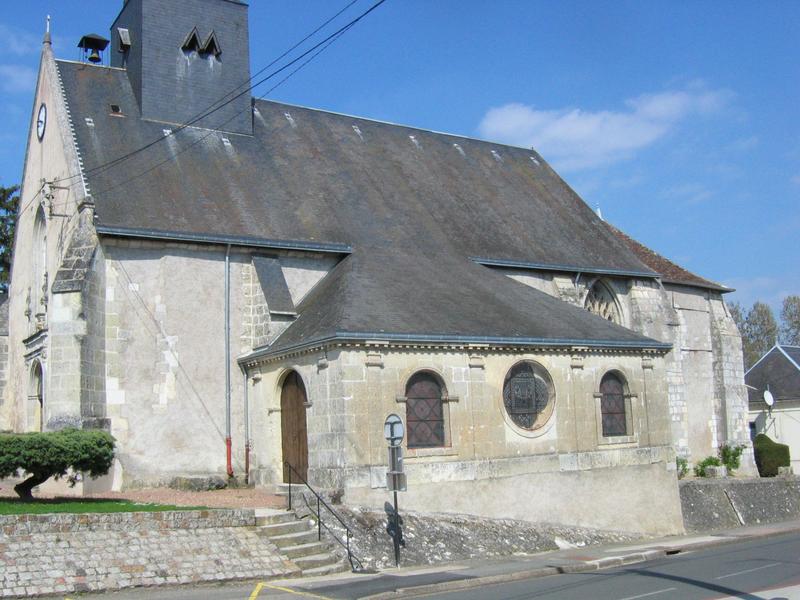 église Saint Jean-Baptiste : vue générale, façade Sud