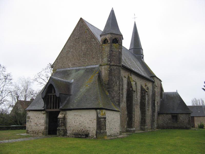 église Saint-Cloud : vue générale, façade Sud et Ouest