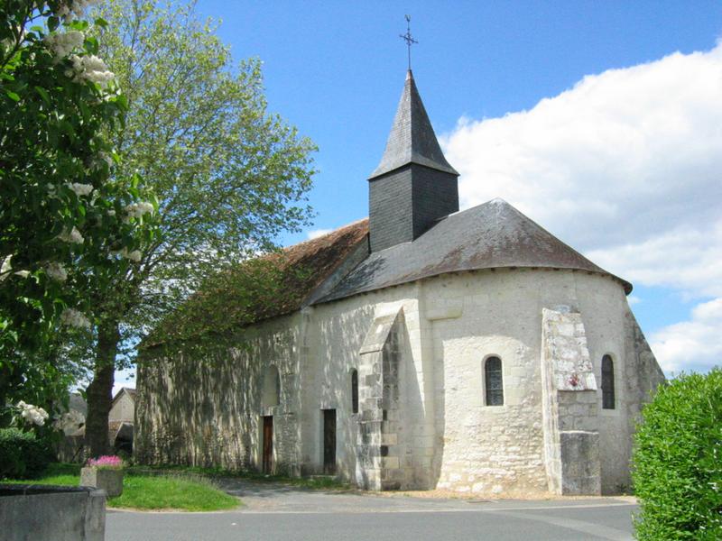 église Saint-Jean-Baptiste : vue générale, façades Sud et Est