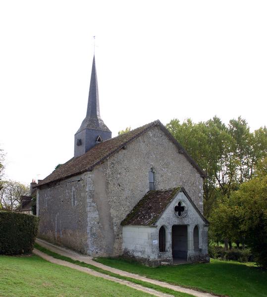 église Saint-Pierre de Longpré : vue générale, façade Nord et Ouest