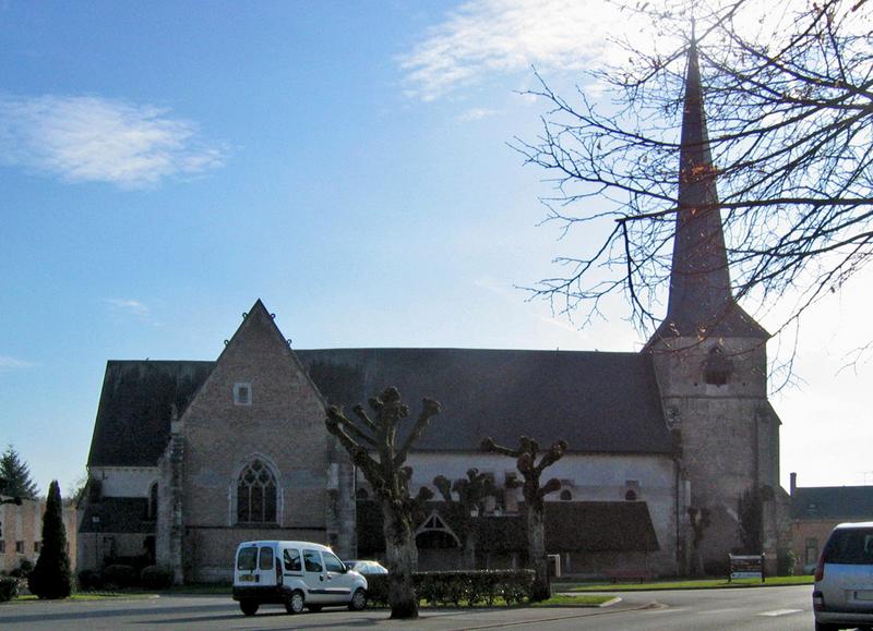 église Saint Viâtre : vue générale, façade Nord