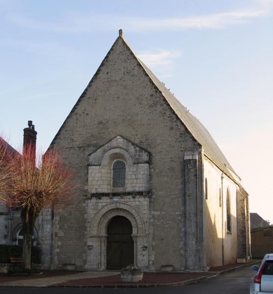 église de la Sainte-Vierge : vue générale, façade occidentale