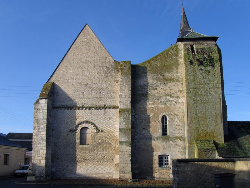 église de la Sainte-Vierge : vue générale du chevet