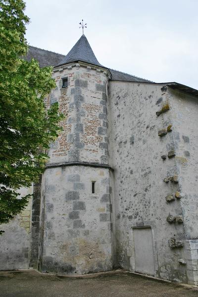 tour d'escalier, flanc Sud