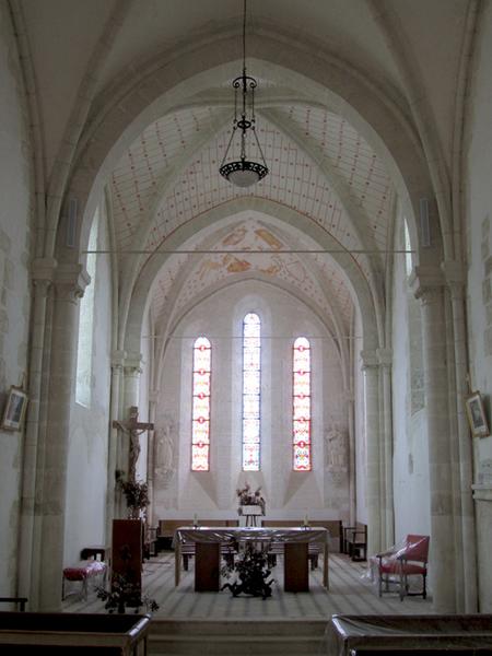 église Saint Euverte : vue générale du choeur