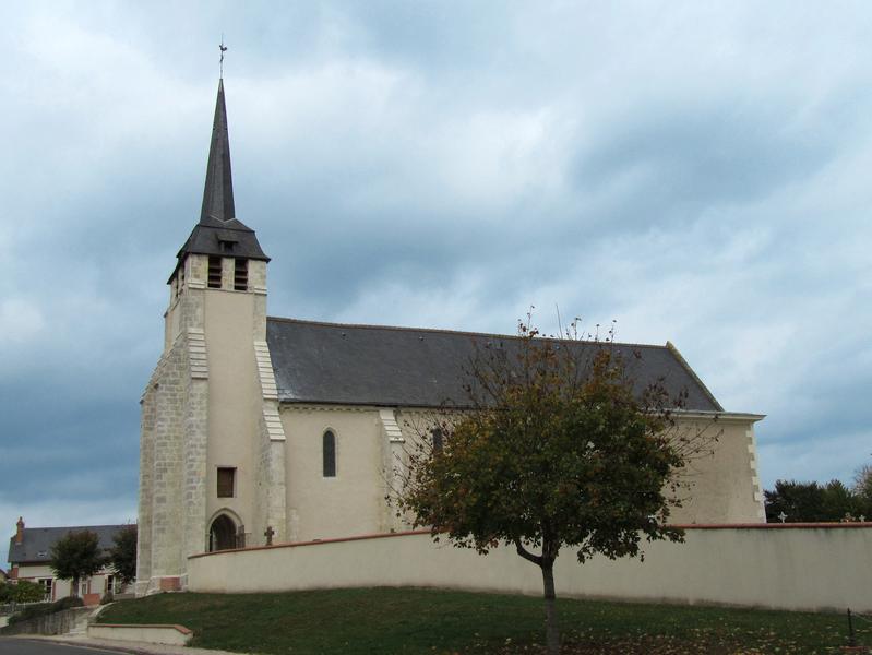 église Saint Euverte : vue générale, façade Sud