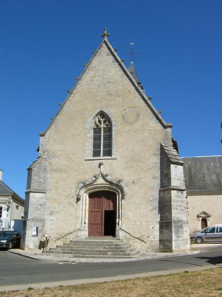 église Saint-Hilaire : vue générale, façade occidentale