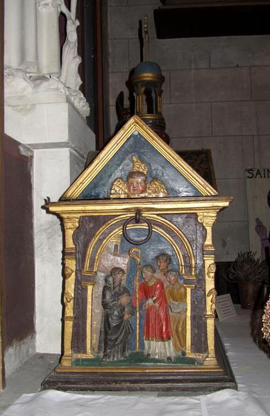 châsse de Saint-Victor, vue générale, côté senestre - © Ministère de la Culture (France), Conservation des antiquités et des objets d'art du Loir-et-Cher, tous droits réservés 