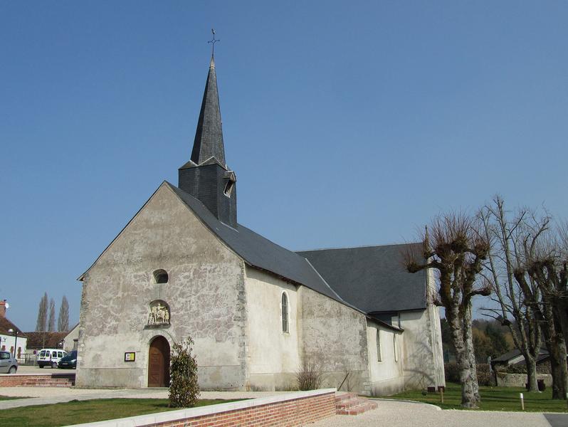 Eglise Saint Martin : ensemble sud-ouest, vue générale