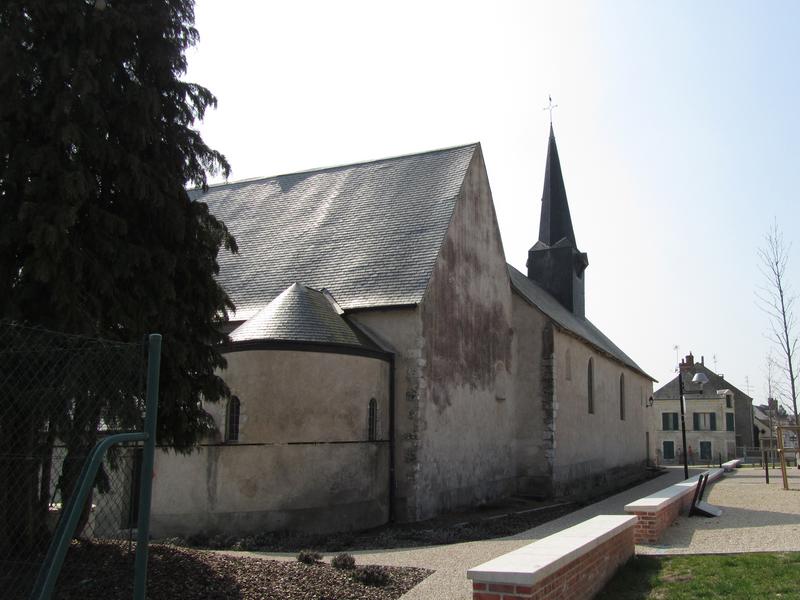 Eglise Saint Martin : ensemble nord-est, vue partielle