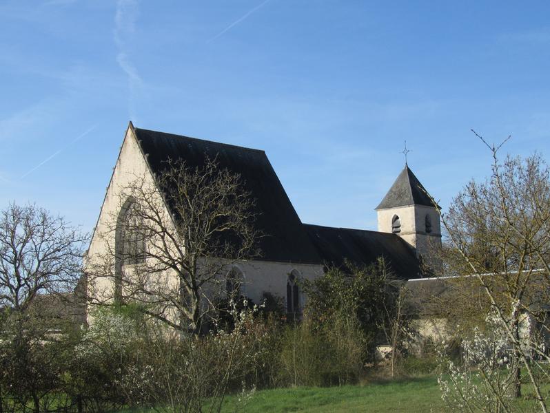 Eglise Saint-Gervais Saint-Protais : ensemble nord-est, vue générale