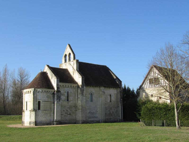 Chapelle Saint-Lazare (ancienne maladrerie) : ensemble nord-est, vue générale