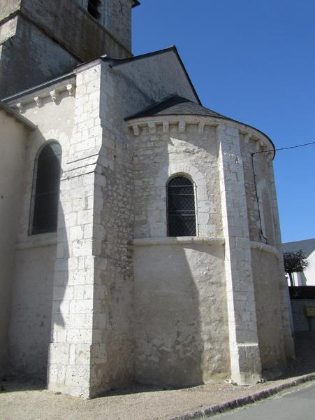 Eglise Saint-Bohaire : vue partielle du chevet