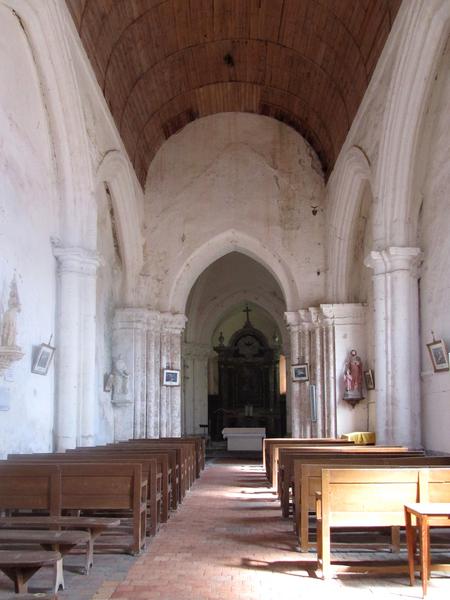 Eglise Saint-Bohaire : vue générale de la nef