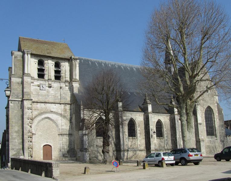 Eglise Saint-Dyé : ensemble sud, vue générale