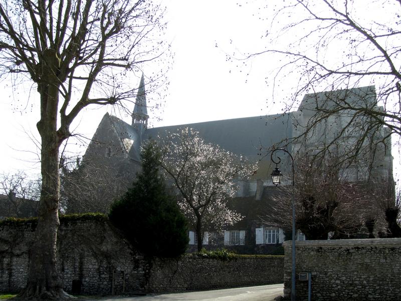 Eglise Saint-Dyé : ensemble nord, vue partielle