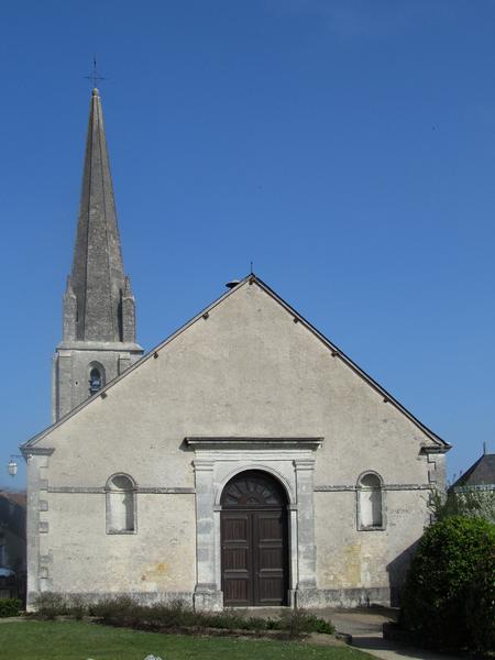 Eglise Saint-Denis : façade occidentale, vue générale