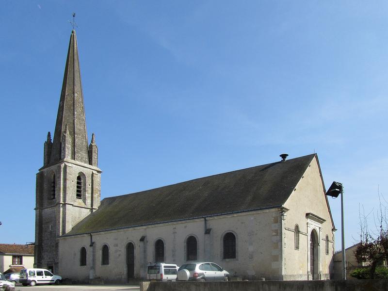 Eglise Saint-Denis : ensemble nord, vue générale