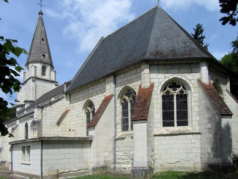 Eglise Saint-Germain : vue générale du chevet