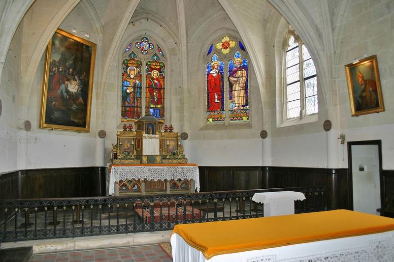 Eglise Saint-Germain : vue générale du choeur