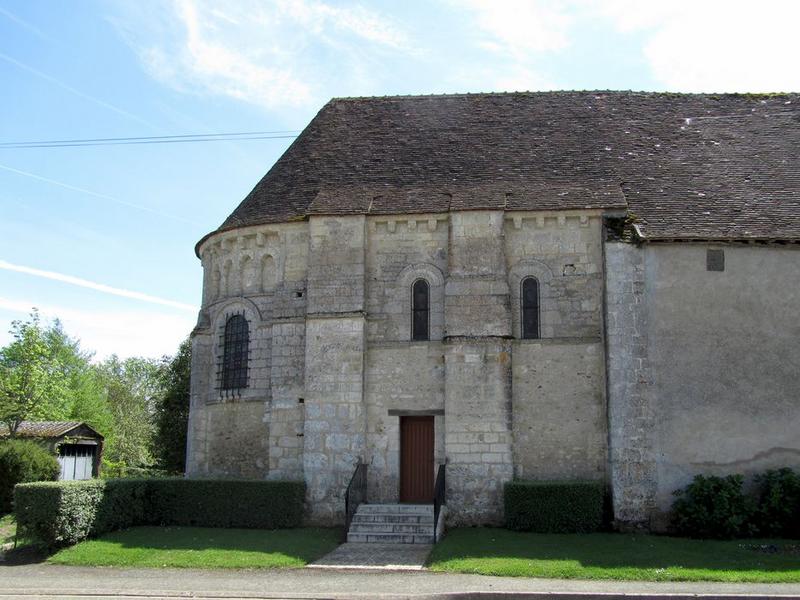 Eglise Saint-Martin : ensemble nord, vue partielle