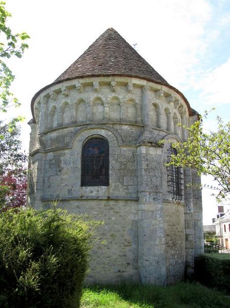 Eglise Saint-Martin : vue générale du chevet