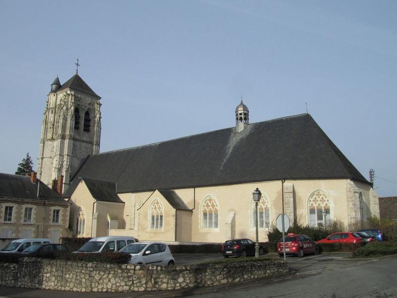 Eglise Saint-Hilaire : ensemble sud, vue générale